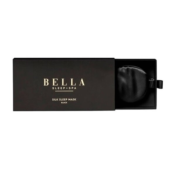 Silk Sleep Mask - Black - Picture 1 of 2